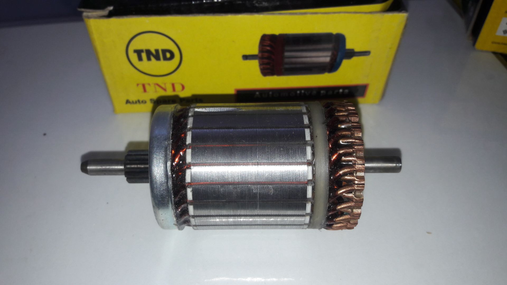 ارمیچر استارت پژو 405 جدید بدون شیار